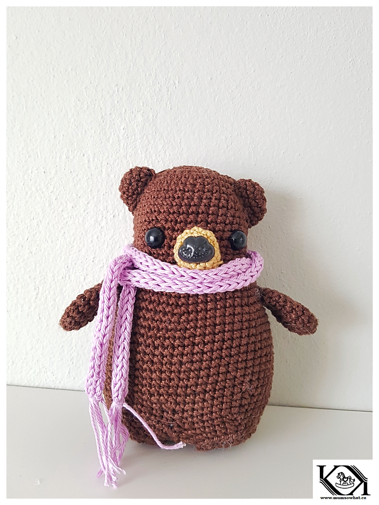 Háčkovaný medvídek
