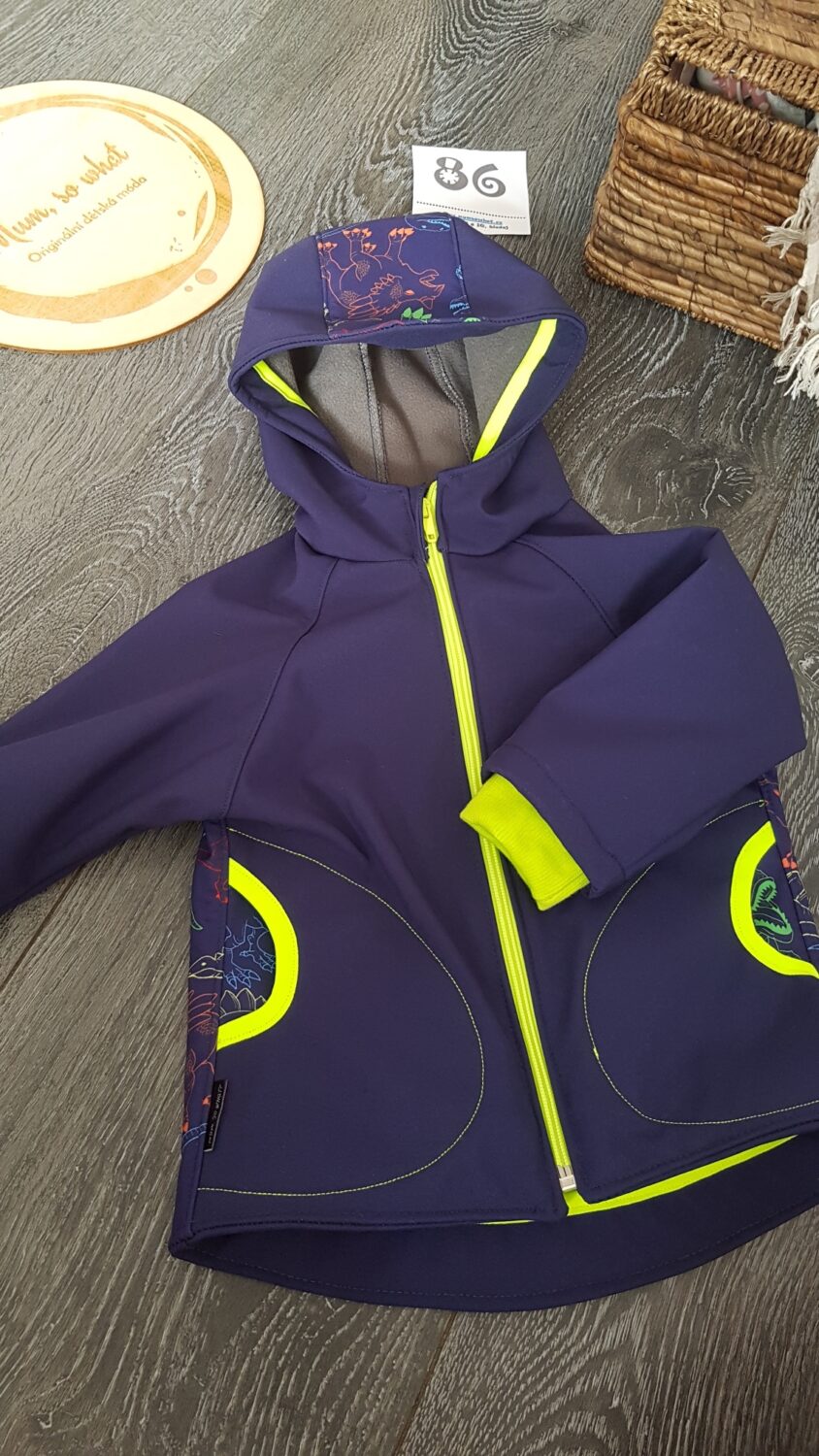Softshellová bunda "Dino, vel. 86" - Obrázek 2