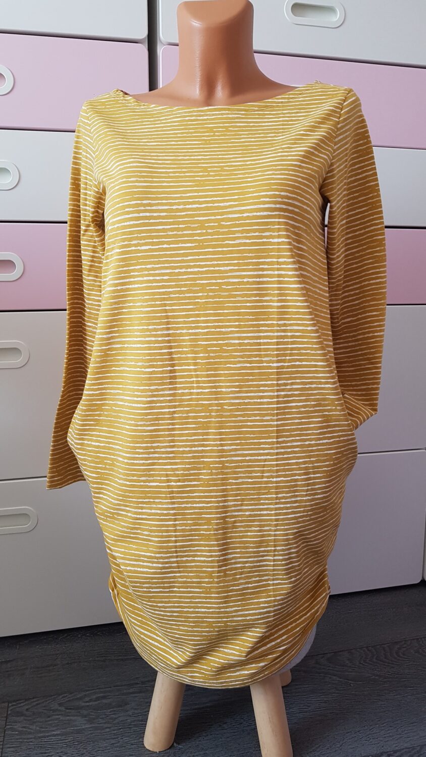 Šaty okrové (vel. S)