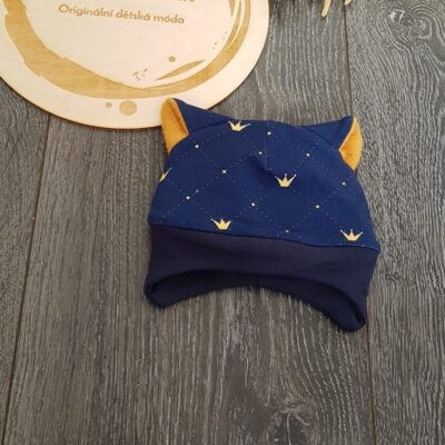 Zimní čepička "vel. 3 až 6 měsíců"