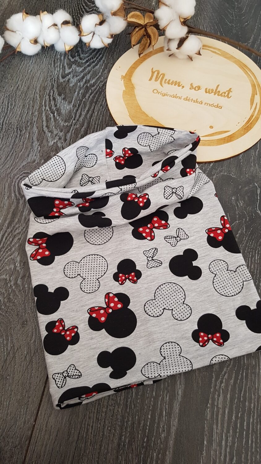 Nákrčník "Myška- velikost 3 až 6 let"