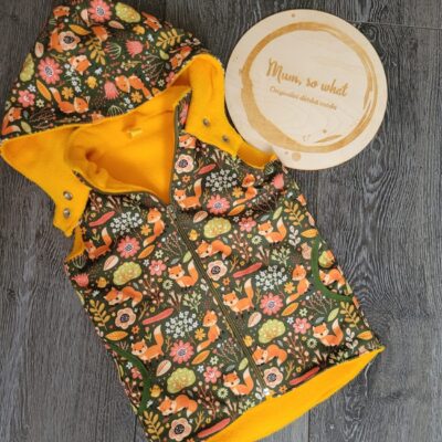 Softshellová vesta "Liška - vel. 110"