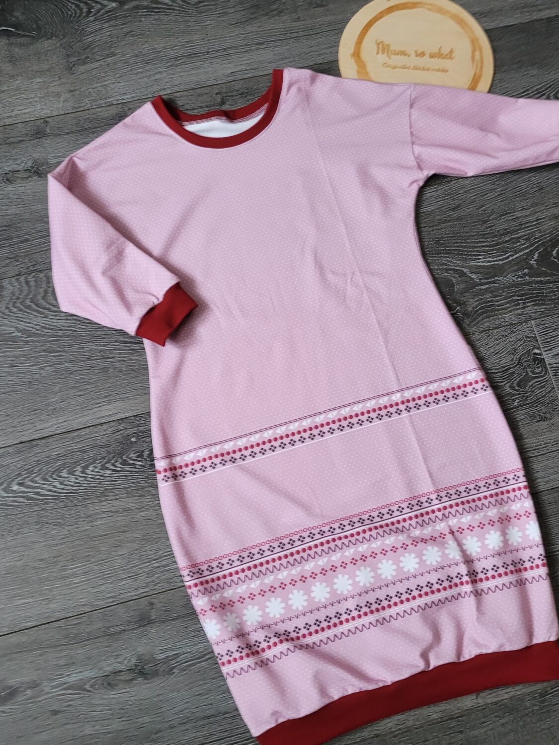 Šaty vzor (vel. M) - Obrázek 2