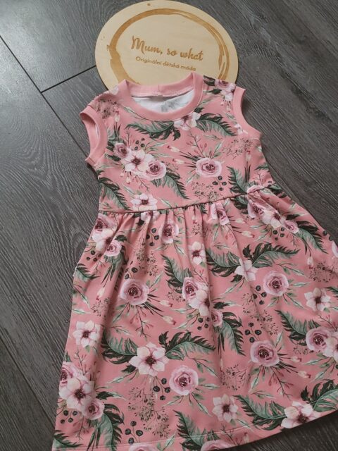 110 letní šaty růže