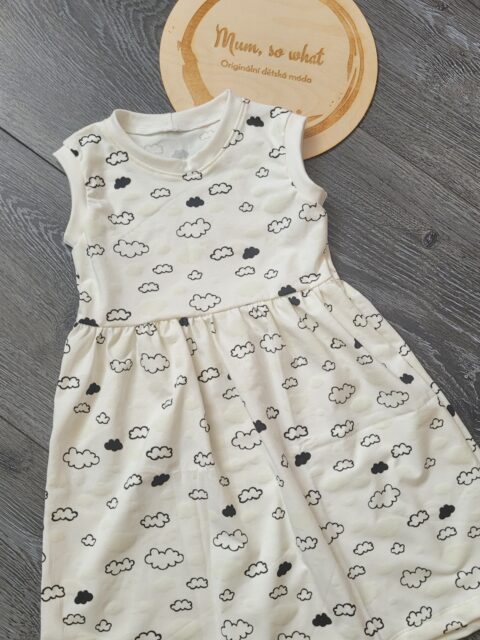 116 letní šaty magické mráčky