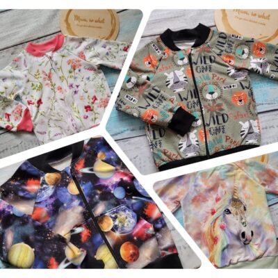 mikina na zip bomber