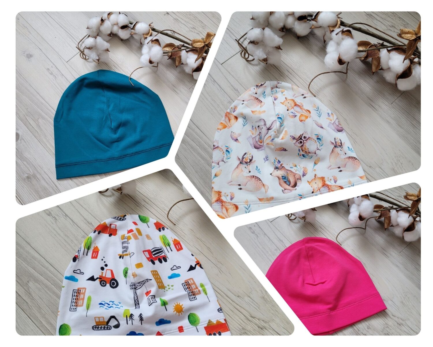 jednovrstvá čepice